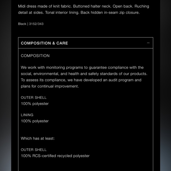 Zara Open Back Halter Dress sz M - Picture 3 of 10